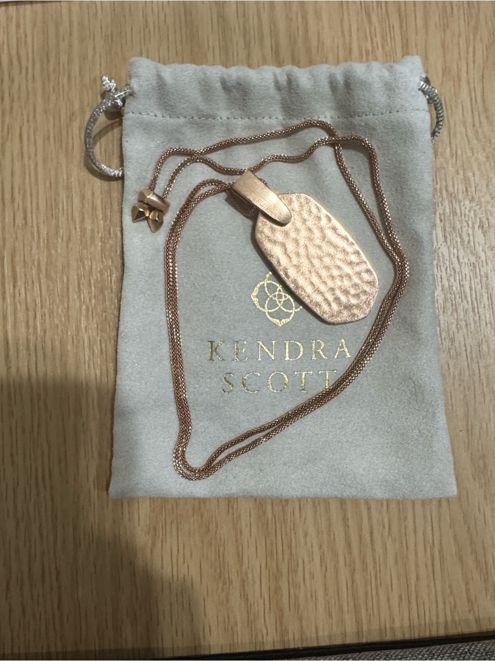 Kendra Scott Rose Gold Inez Necklace